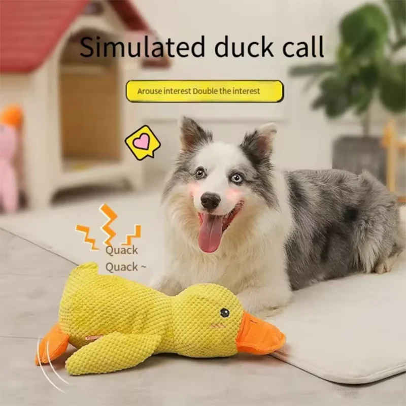 Calming Duck Dog Toy
