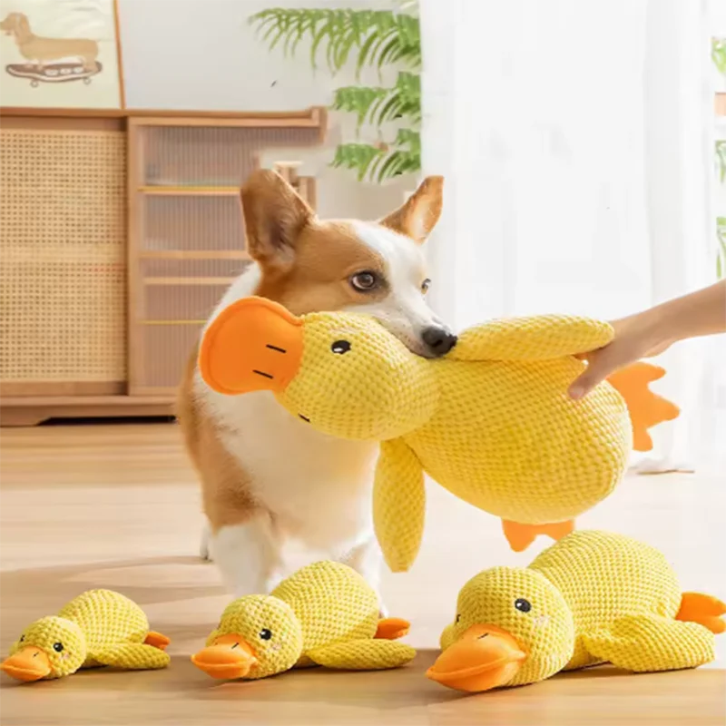 Calming Duck Dog Toy